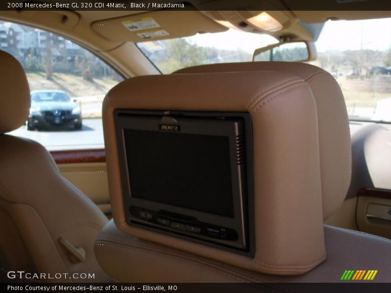 Black / Macadamia 2008 Mercedes-Benz GL 320 CDI 4Matic