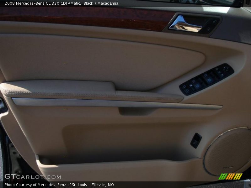 Black / Macadamia 2008 Mercedes-Benz GL 320 CDI 4Matic