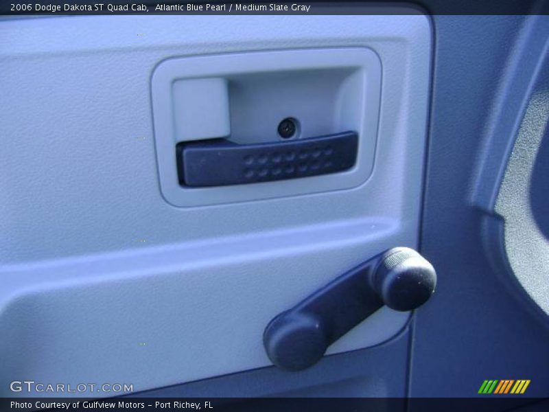 Atlantic Blue Pearl / Medium Slate Gray 2006 Dodge Dakota ST Quad Cab