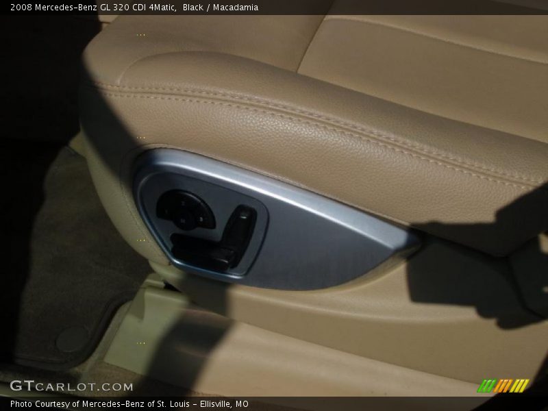 Black / Macadamia 2008 Mercedes-Benz GL 320 CDI 4Matic