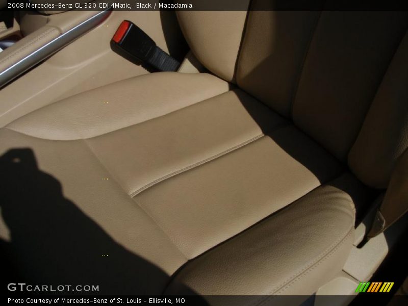 Black / Macadamia 2008 Mercedes-Benz GL 320 CDI 4Matic
