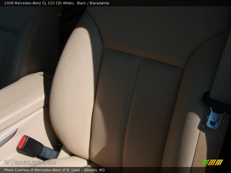Black / Macadamia 2008 Mercedes-Benz GL 320 CDI 4Matic