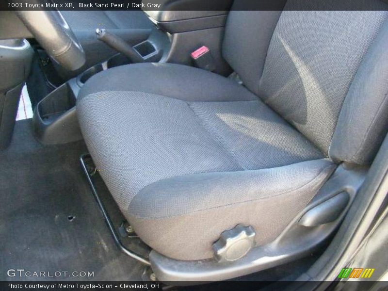 Black Sand Pearl / Dark Gray 2003 Toyota Matrix XR