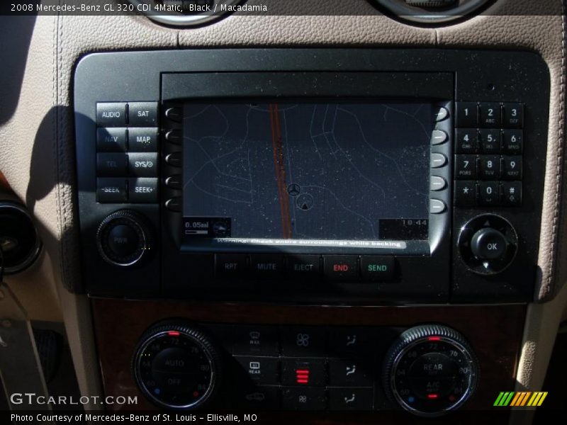 Black / Macadamia 2008 Mercedes-Benz GL 320 CDI 4Matic