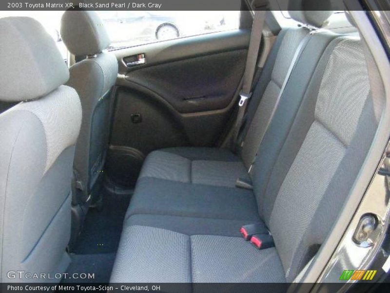Black Sand Pearl / Dark Gray 2003 Toyota Matrix XR