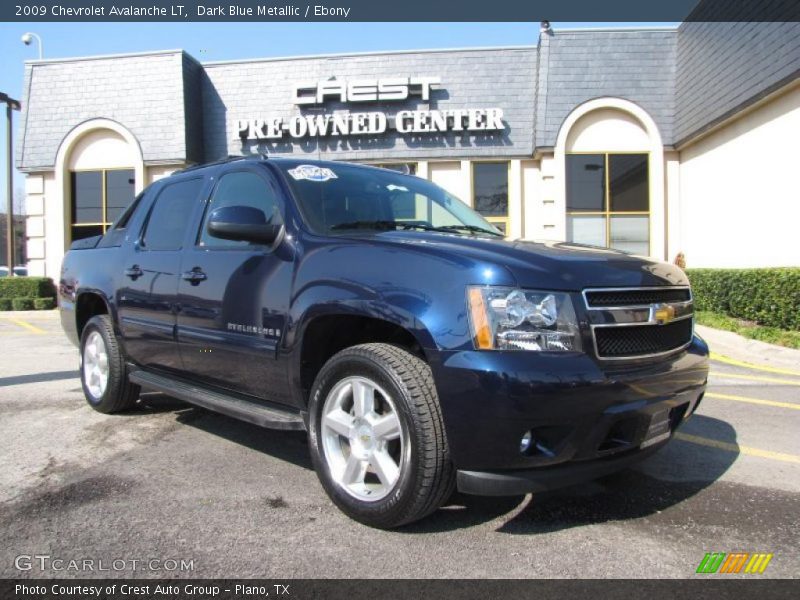 Dark Blue Metallic / Ebony 2009 Chevrolet Avalanche LT