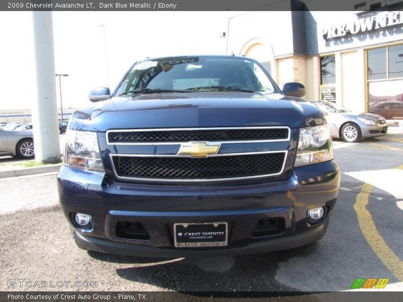Dark Blue Metallic / Ebony 2009 Chevrolet Avalanche LT