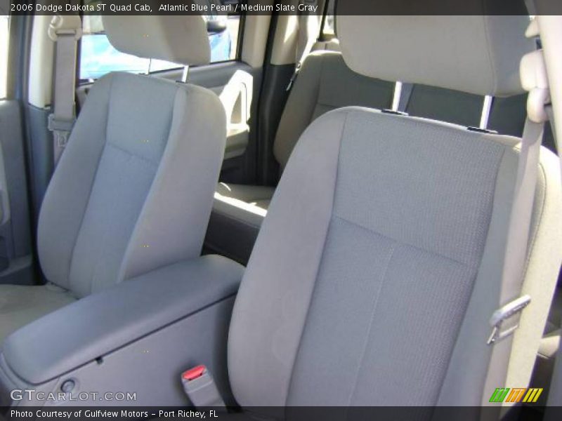 Atlantic Blue Pearl / Medium Slate Gray 2006 Dodge Dakota ST Quad Cab