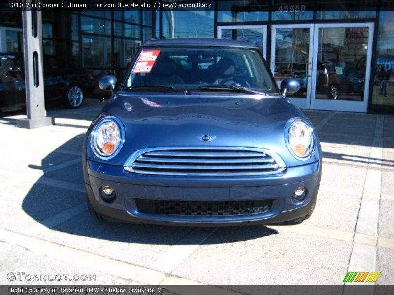 Horizon Blue Metallic / Grey/Carbon Black 2010 Mini Cooper Clubman