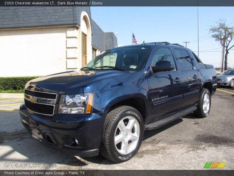Dark Blue Metallic / Ebony 2009 Chevrolet Avalanche LT