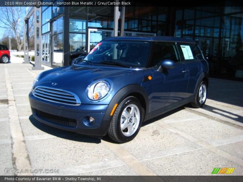 Horizon Blue Metallic / Grey/Carbon Black 2010 Mini Cooper Clubman