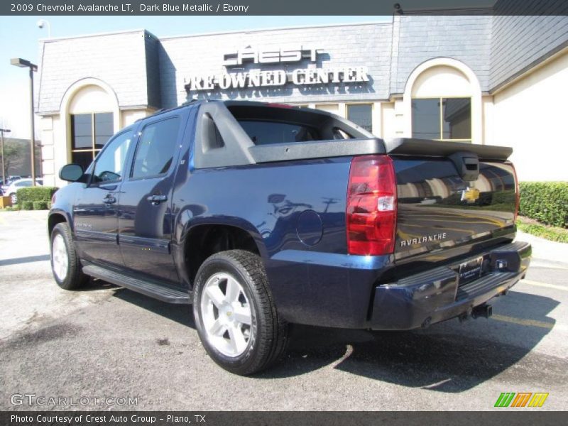 Dark Blue Metallic / Ebony 2009 Chevrolet Avalanche LT
