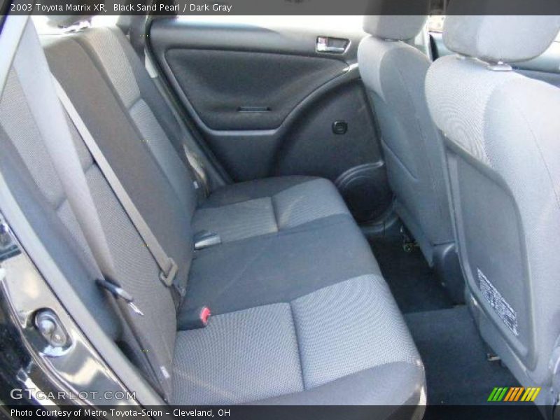 Black Sand Pearl / Dark Gray 2003 Toyota Matrix XR