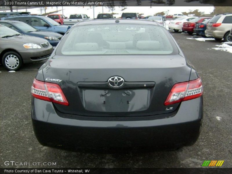 Magnetic Gray Metallic / Ash Gray 2010 Toyota Camry LE