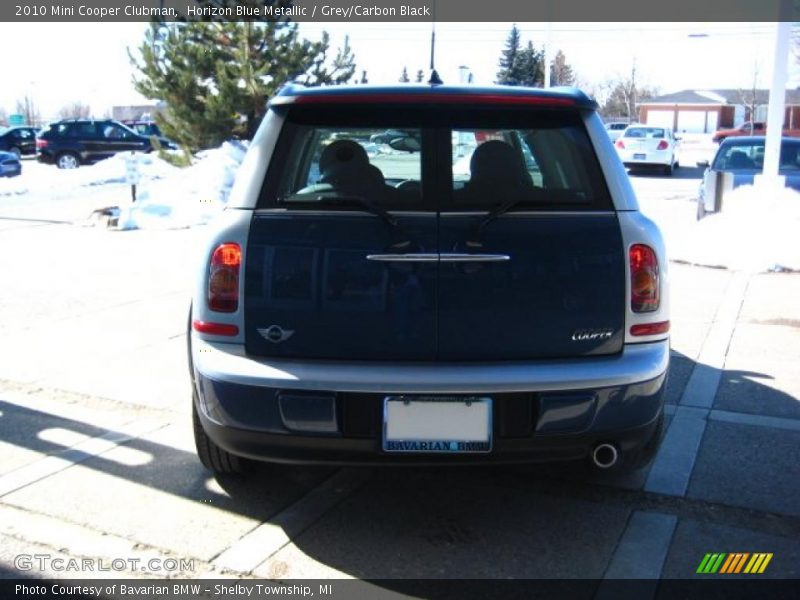 Horizon Blue Metallic / Grey/Carbon Black 2010 Mini Cooper Clubman