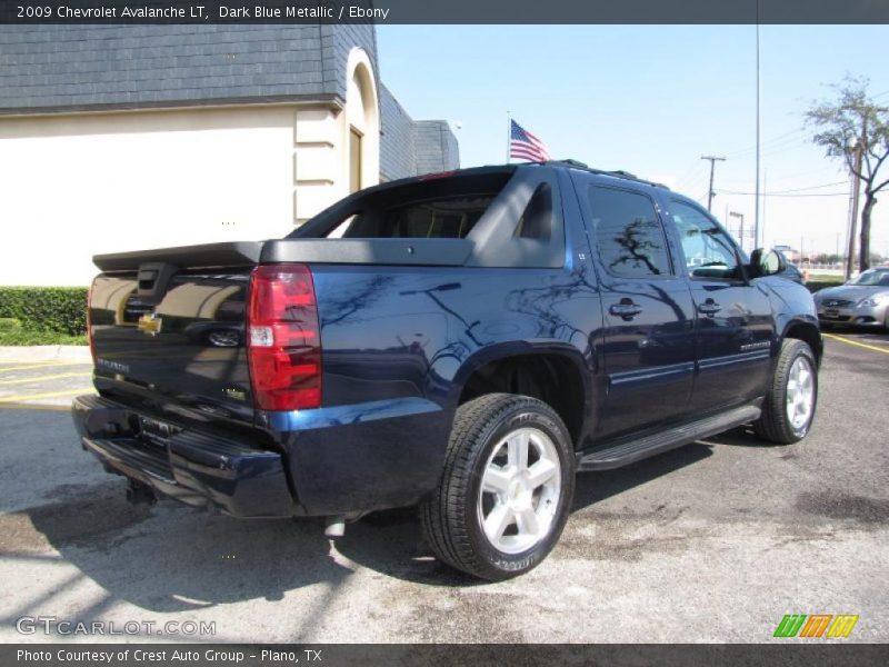 Dark Blue Metallic / Ebony 2009 Chevrolet Avalanche LT
