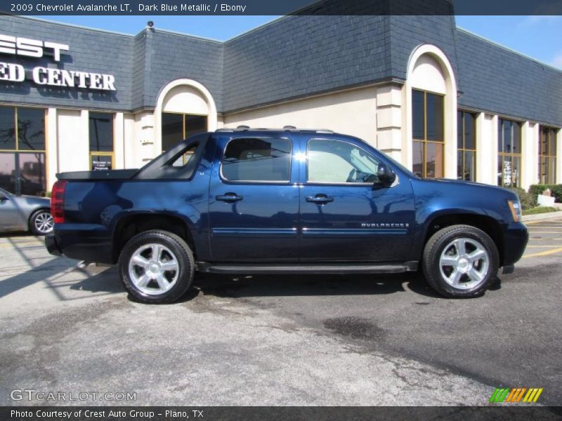 Dark Blue Metallic / Ebony 2009 Chevrolet Avalanche LT