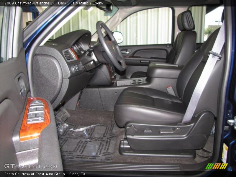 Dark Blue Metallic / Ebony 2009 Chevrolet Avalanche LT