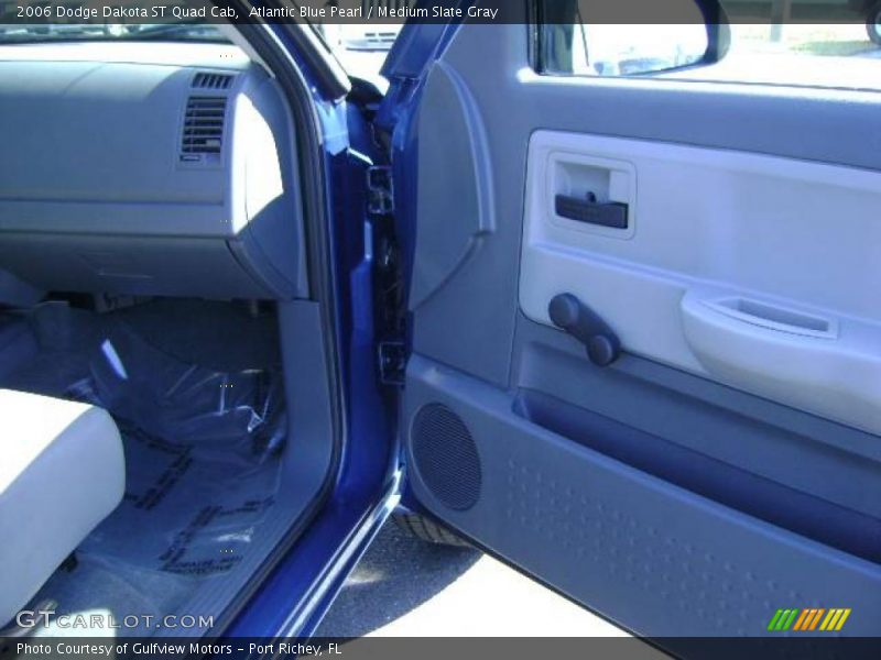 Atlantic Blue Pearl / Medium Slate Gray 2006 Dodge Dakota ST Quad Cab