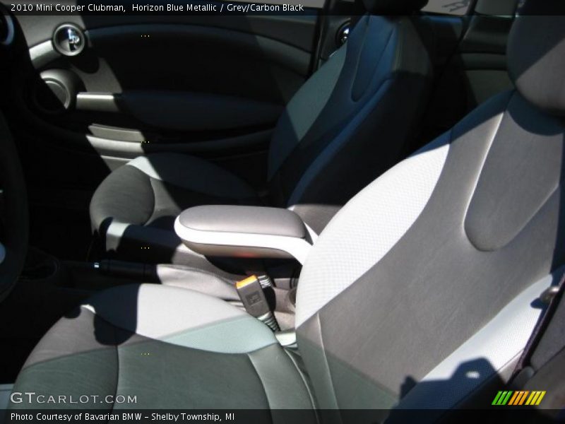 Horizon Blue Metallic / Grey/Carbon Black 2010 Mini Cooper Clubman