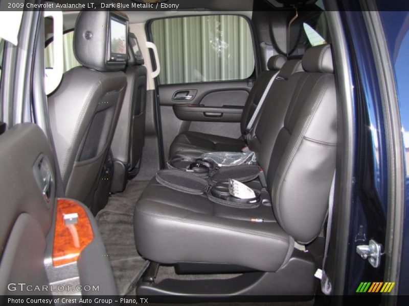 Dark Blue Metallic / Ebony 2009 Chevrolet Avalanche LT
