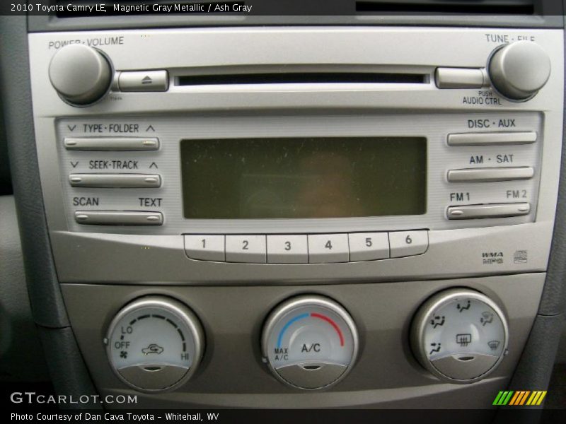 Magnetic Gray Metallic / Ash Gray 2010 Toyota Camry LE