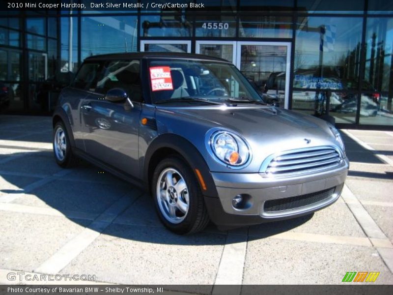 Dark Silver Metallic / Grey/Carbon Black 2010 Mini Cooper Hardtop