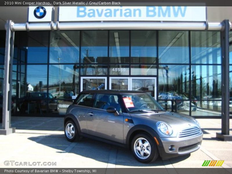 Dark Silver Metallic / Grey/Carbon Black 2010 Mini Cooper Hardtop