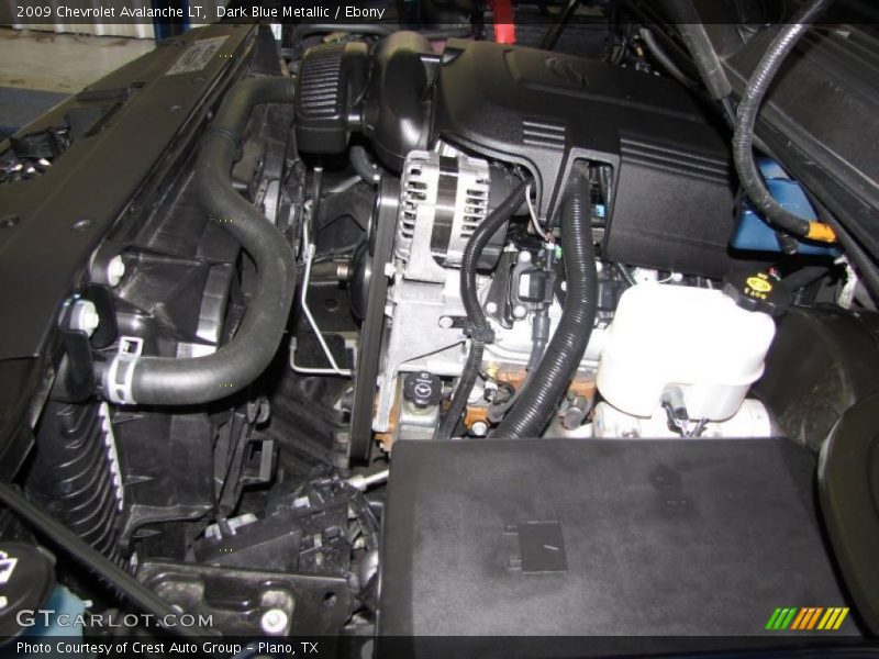 Dark Blue Metallic / Ebony 2009 Chevrolet Avalanche LT