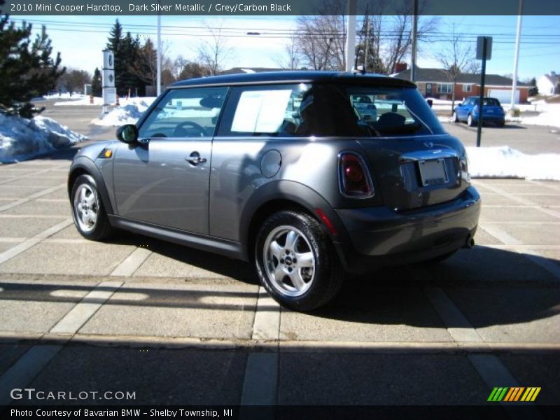 Dark Silver Metallic / Grey/Carbon Black 2010 Mini Cooper Hardtop