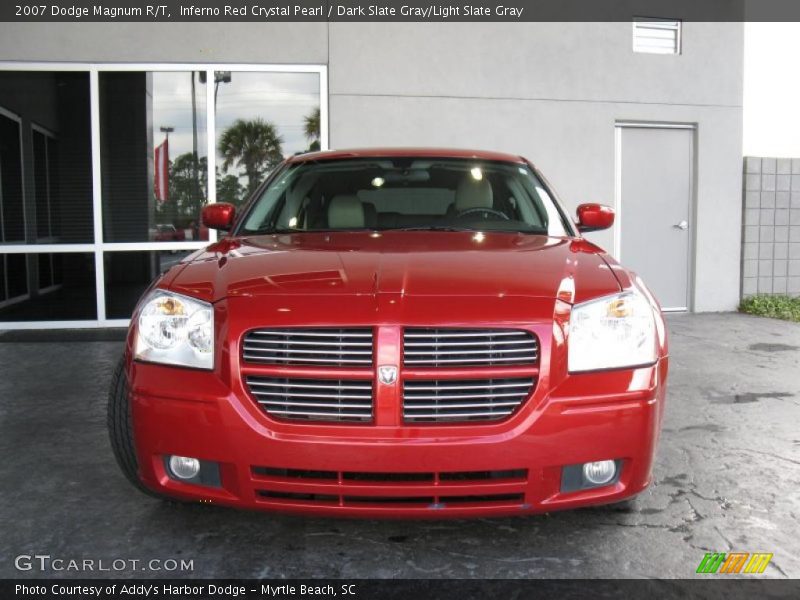 Inferno Red Crystal Pearl / Dark Slate Gray/Light Slate Gray 2007 Dodge Magnum R/T