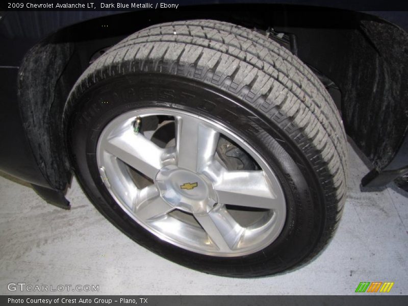 Dark Blue Metallic / Ebony 2009 Chevrolet Avalanche LT
