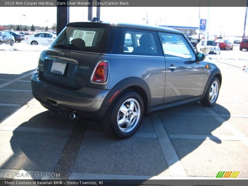 Dark Silver Metallic / Grey/Carbon Black 2010 Mini Cooper Hardtop