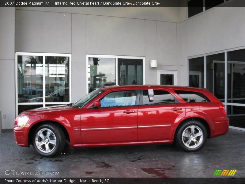 Inferno Red Crystal Pearl / Dark Slate Gray/Light Slate Gray 2007 Dodge Magnum R/T
