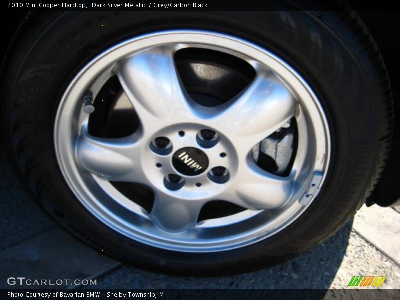 Dark Silver Metallic / Grey/Carbon Black 2010 Mini Cooper Hardtop
