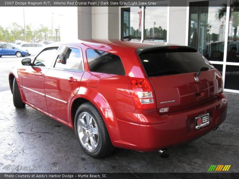 Inferno Red Crystal Pearl / Dark Slate Gray/Light Slate Gray 2007 Dodge Magnum R/T