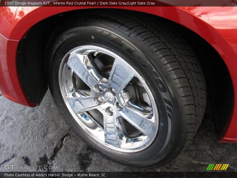 Inferno Red Crystal Pearl / Dark Slate Gray/Light Slate Gray 2007 Dodge Magnum R/T