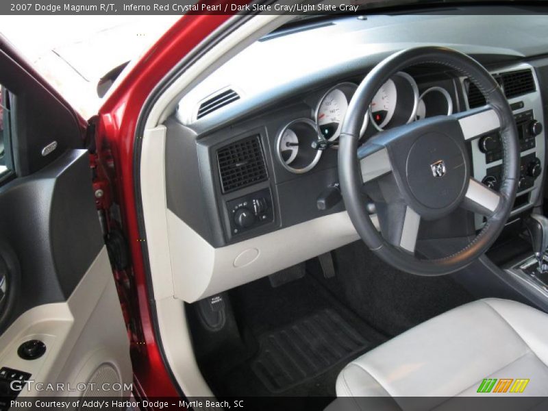 Inferno Red Crystal Pearl / Dark Slate Gray/Light Slate Gray 2007 Dodge Magnum R/T