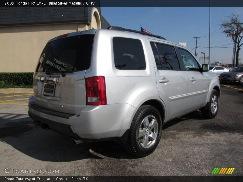 Billet Silver Metallic / Gray 2009 Honda Pilot EX-L