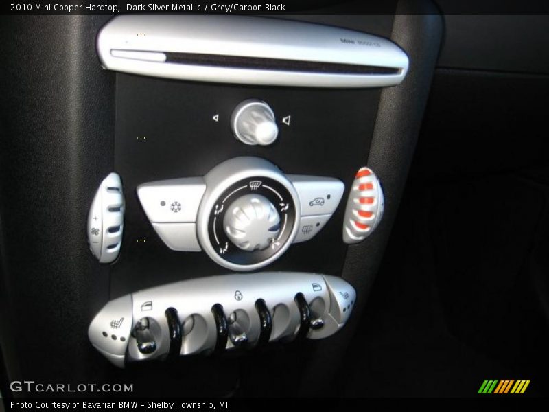 Dark Silver Metallic / Grey/Carbon Black 2010 Mini Cooper Hardtop
