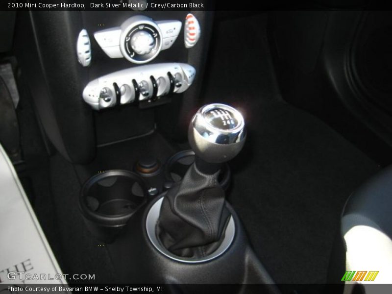 Dark Silver Metallic / Grey/Carbon Black 2010 Mini Cooper Hardtop