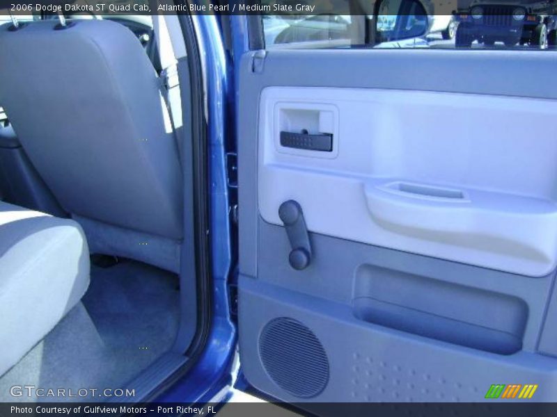 Atlantic Blue Pearl / Medium Slate Gray 2006 Dodge Dakota ST Quad Cab