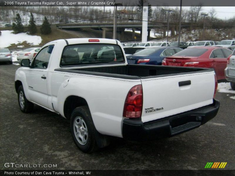 Super White / Graphite Gray 2006 Toyota Tacoma Regular Cab