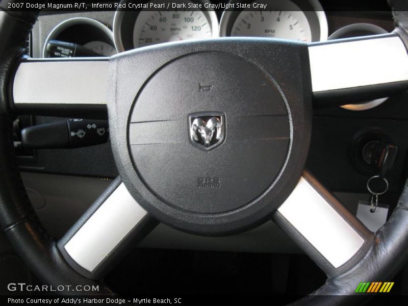 Inferno Red Crystal Pearl / Dark Slate Gray/Light Slate Gray 2007 Dodge Magnum R/T