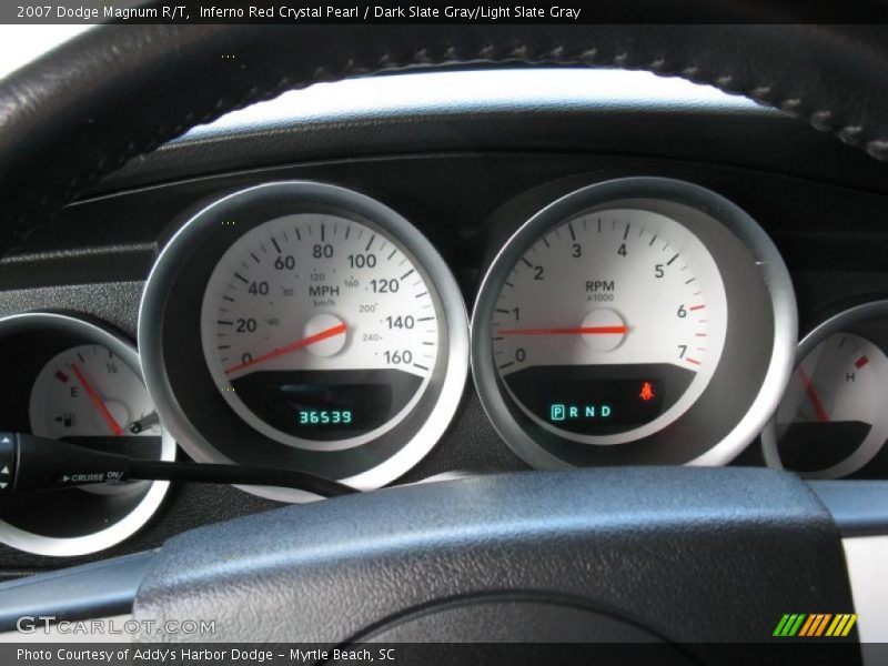 Inferno Red Crystal Pearl / Dark Slate Gray/Light Slate Gray 2007 Dodge Magnum R/T