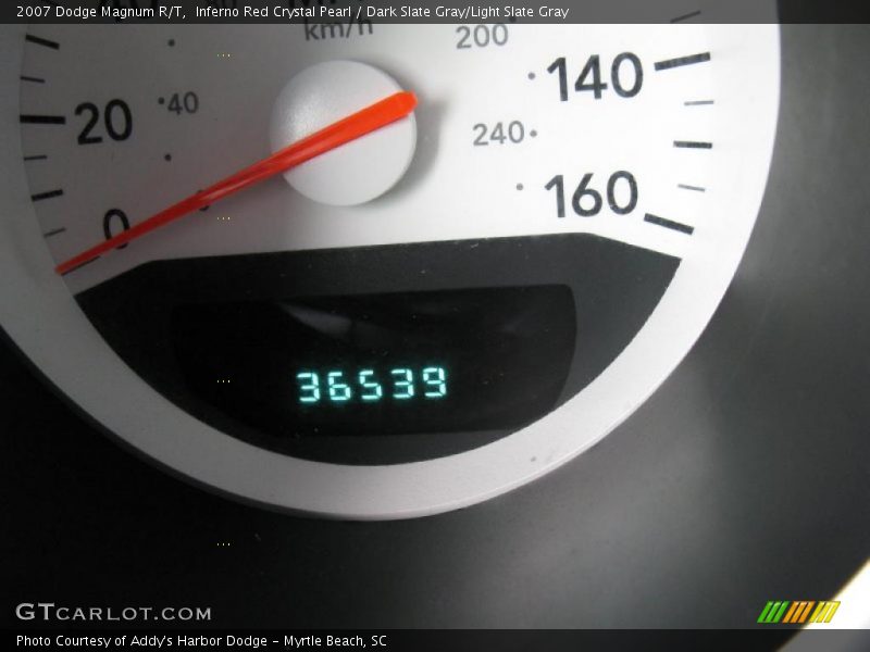 Inferno Red Crystal Pearl / Dark Slate Gray/Light Slate Gray 2007 Dodge Magnum R/T