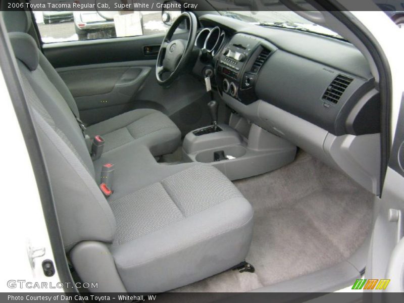 Super White / Graphite Gray 2006 Toyota Tacoma Regular Cab