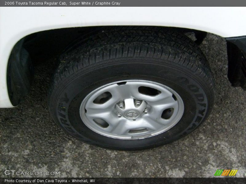 Super White / Graphite Gray 2006 Toyota Tacoma Regular Cab