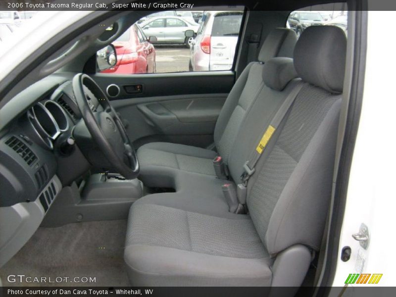 Super White / Graphite Gray 2006 Toyota Tacoma Regular Cab