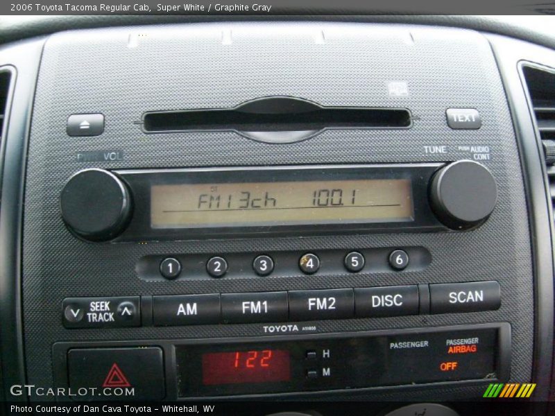 Super White / Graphite Gray 2006 Toyota Tacoma Regular Cab